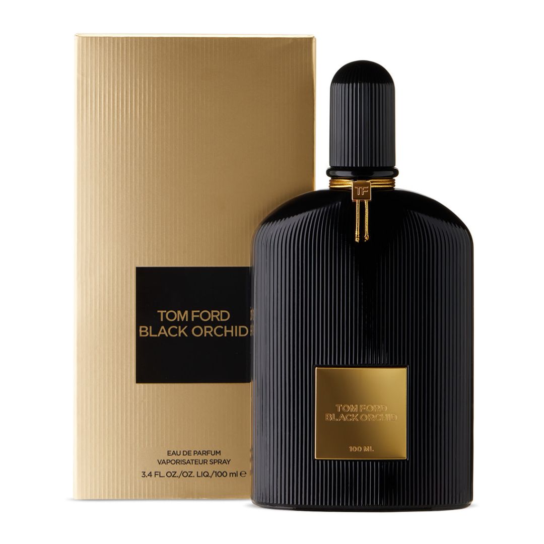Tom Ford Black Orchid Eau De Parfum 100mlPerfumes & FragrancesBlack Orchid Eau de Parfum opens with aphrodisiac black truffle and sparkling ylang ylang—touched with effervescent bergamot and bitter orange. Rum-soaked black plum surrounds the black orchid